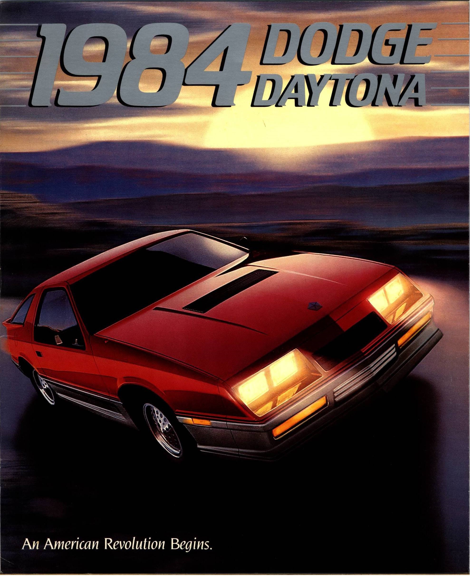 1984 Dodge Daytona Brochure 01