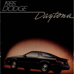 1985 Dodge Daytona Brochure 01