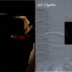 1986 Dodge Daytona Brochure 02-05