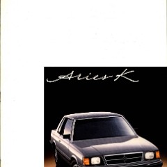 1987 Dodge Aries K Brochure (Rev) 01