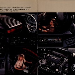 1987 Dodge Daytona Brochure 12-13