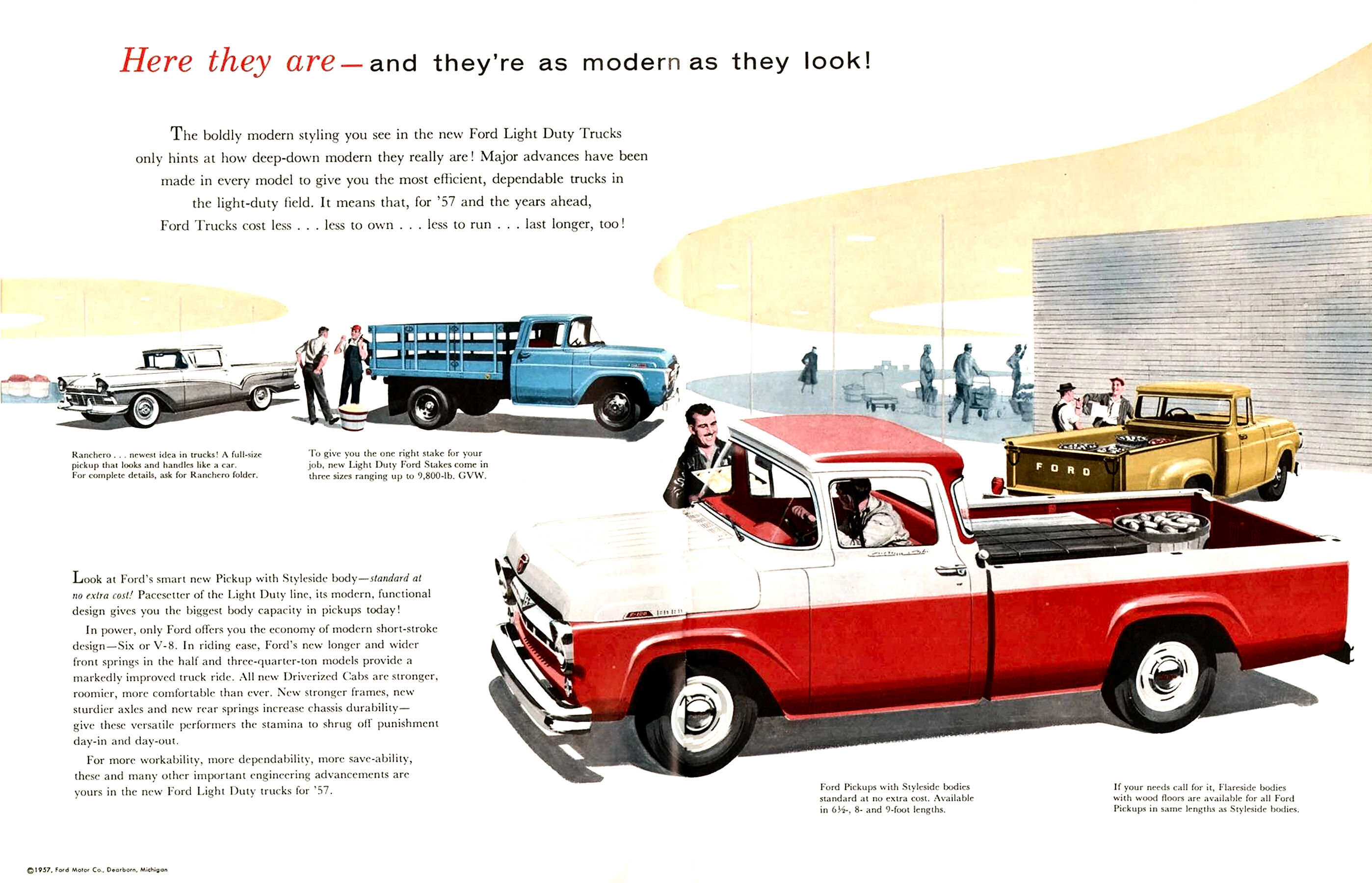 1957 Ford Light Duty Trucks-14-15