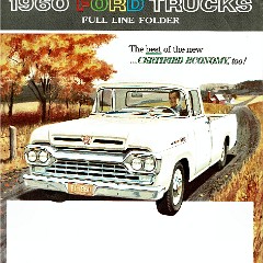 1960 Ford Trucks Full Line Folder - Rev