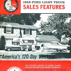 1968 Ford Pickup Camper Sales Features