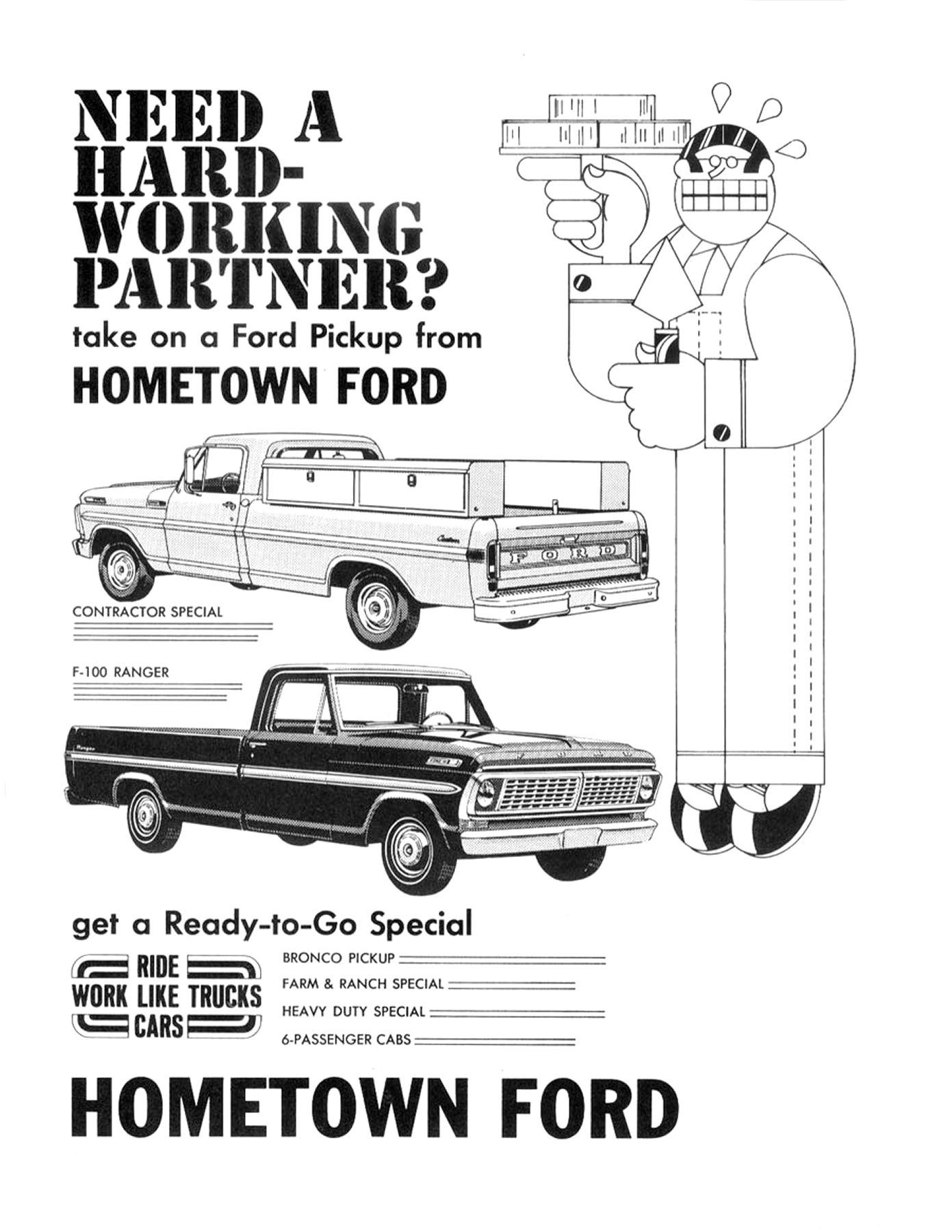 1970 Ford Truck Ad Clipart Book-09