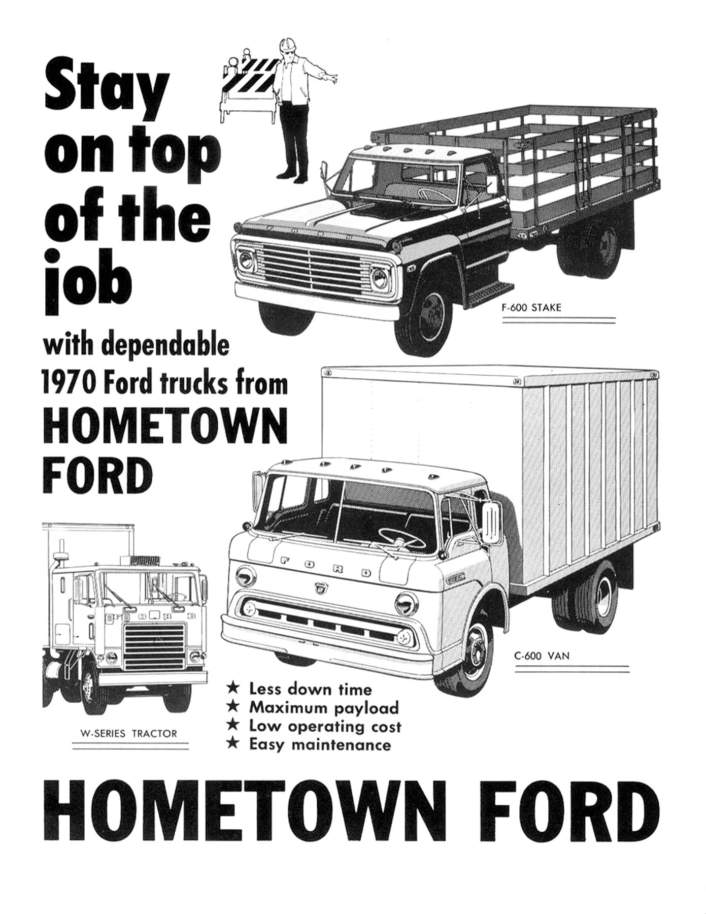 1970 Ford Truck Ad Clipart Book-13