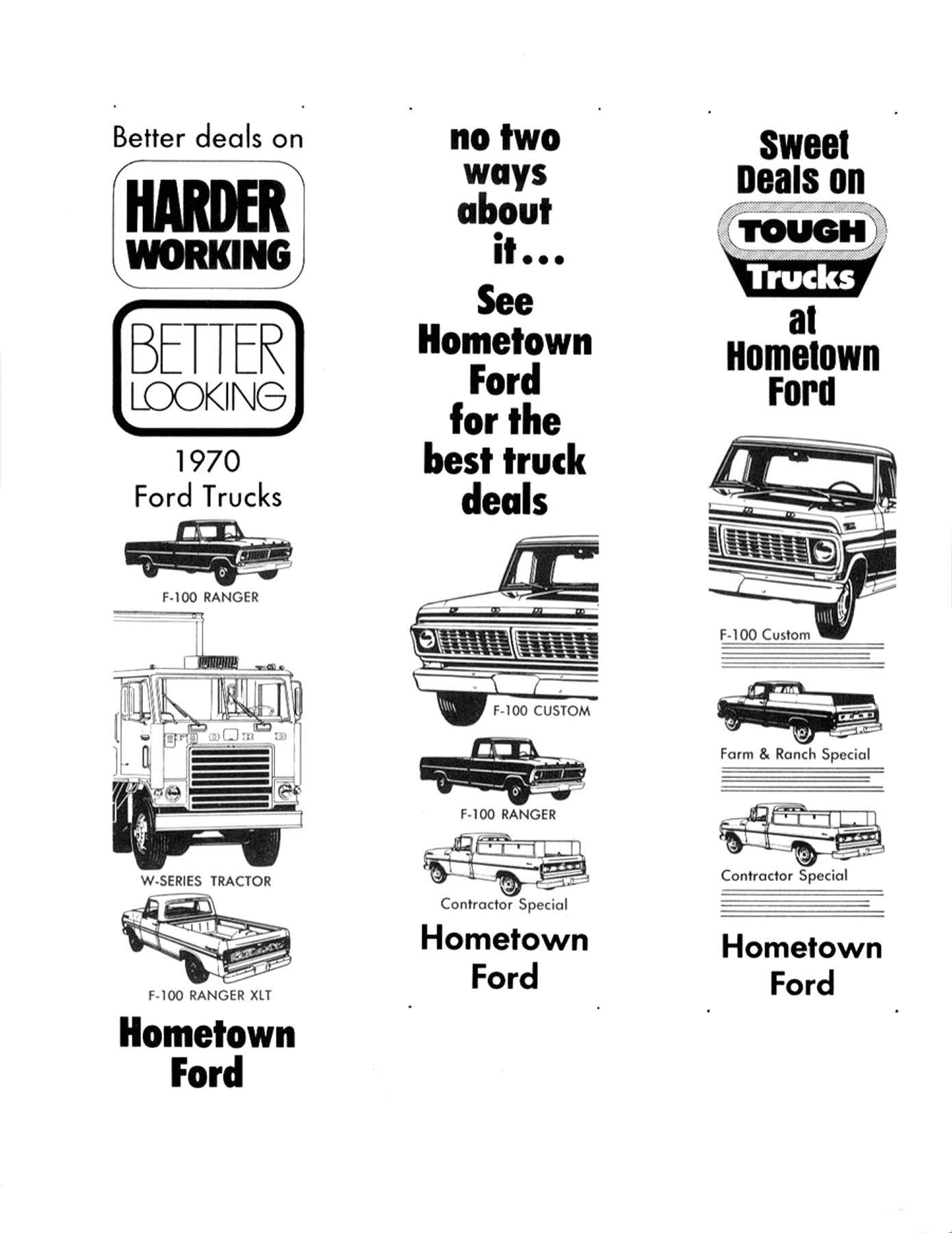 1970 Ford Truck Ad Clipart Book-15