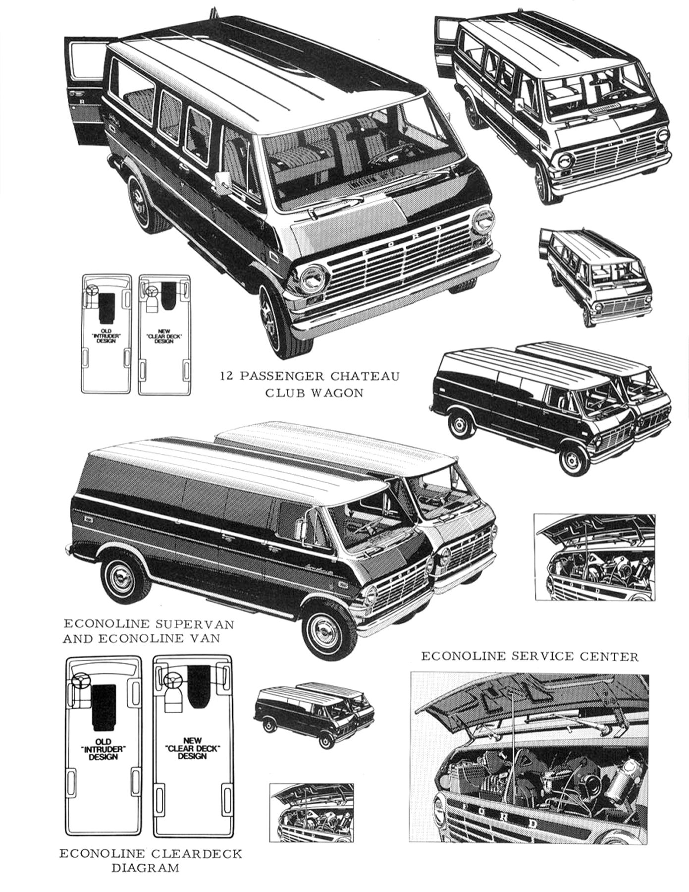 1970 Ford Truck Ad Clipart Book-21