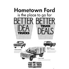 1970 Ford Truck Ad Clipart Book-11