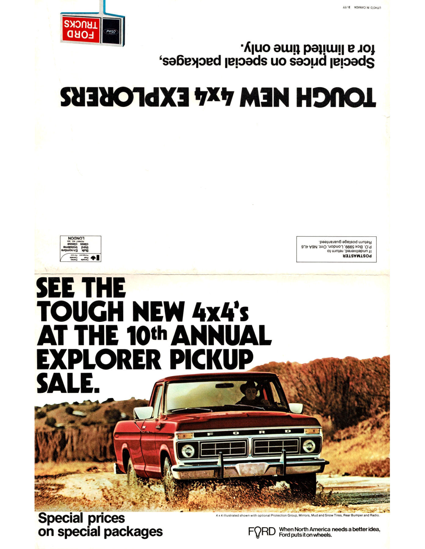 1977 Ford Explorer 4x4 Mailer (Cdn)-01