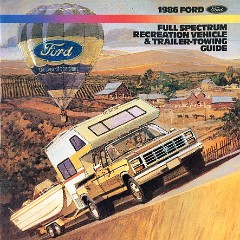 1986 Ford RV & Trailer Towing Guide