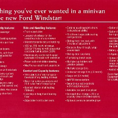 1995 Ford Windstar Intro Mailer-06