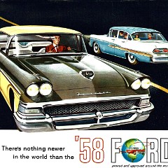 1958 Ford Full Line Foldout (12-57)