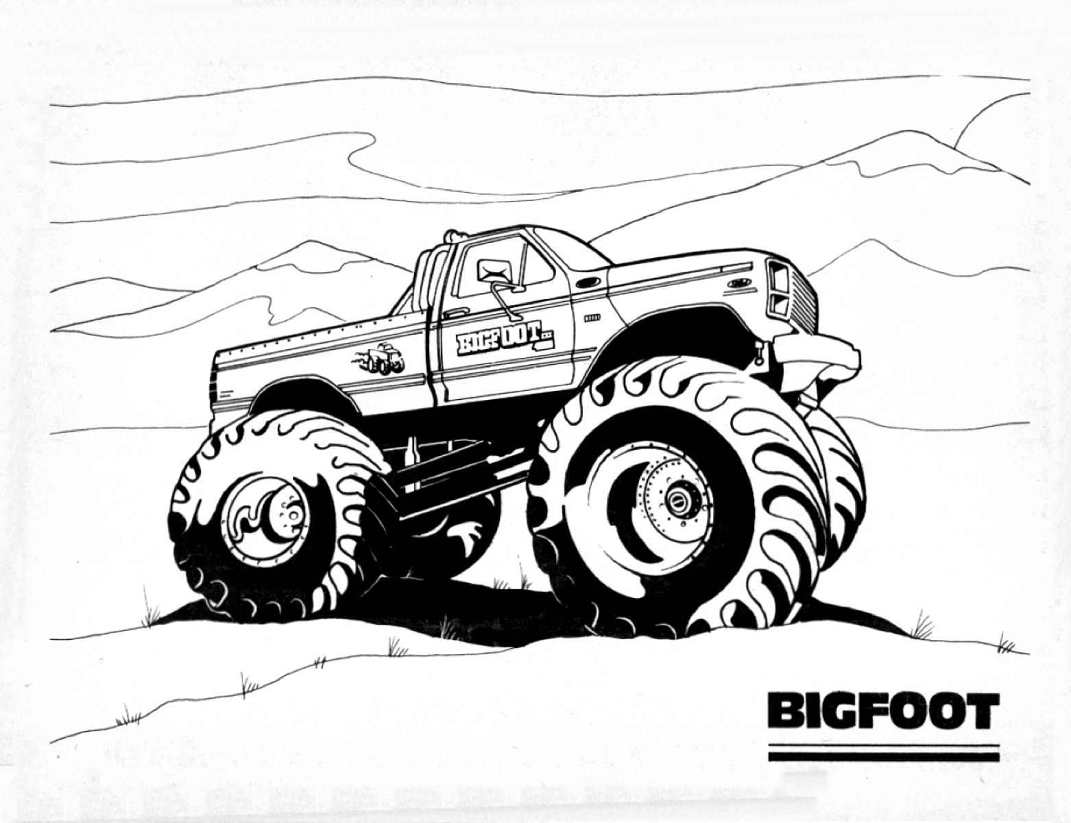 1984 Ford Coloring Book-17