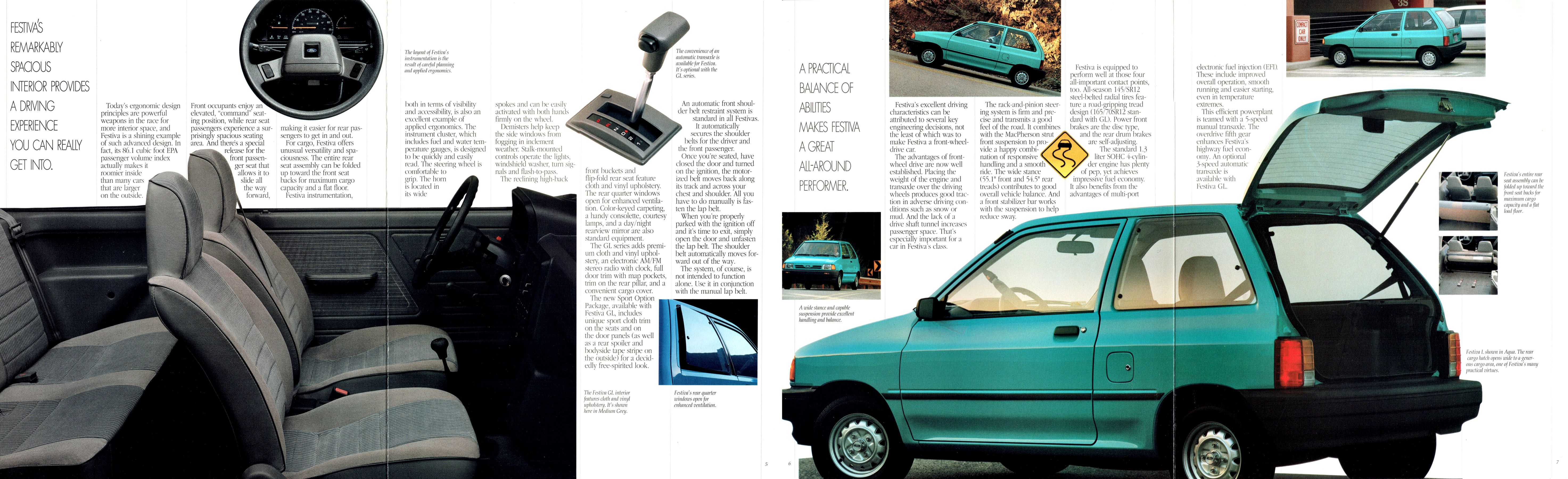 1992 Ford Festiva-Side B