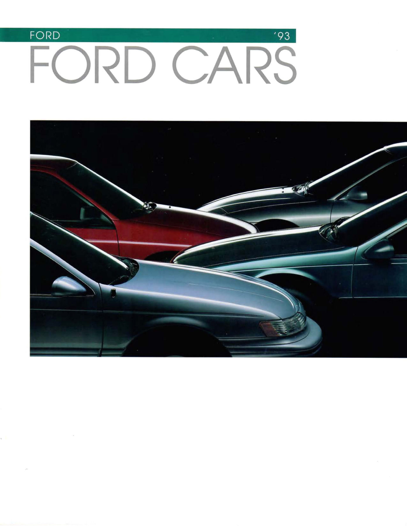 1993 Ford Cars Full Line-01