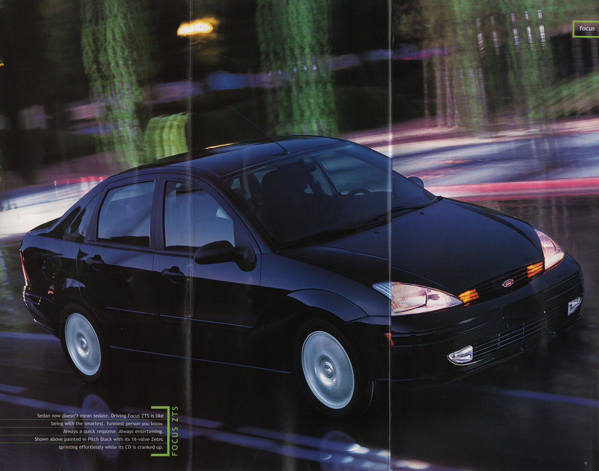 2001 Ford Focus-Mustang- ZX2-07-08-09