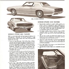 1967 Thunderbird Salesman`s Data