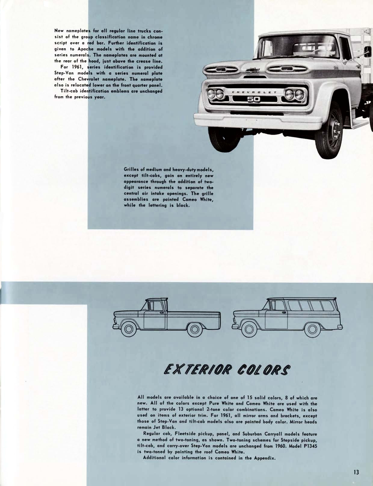 1961 Chevrolet Truck Engineering Features-13