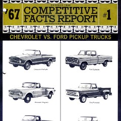 1967 Chevrolet vs Ford Trucks Facts