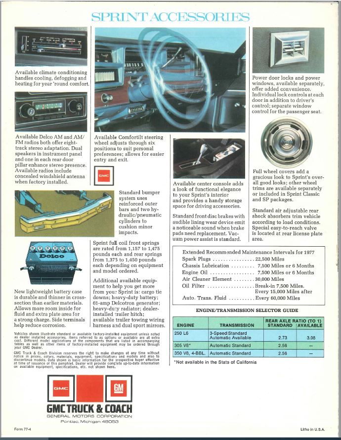 1977 GMC Sprint Brochure 04