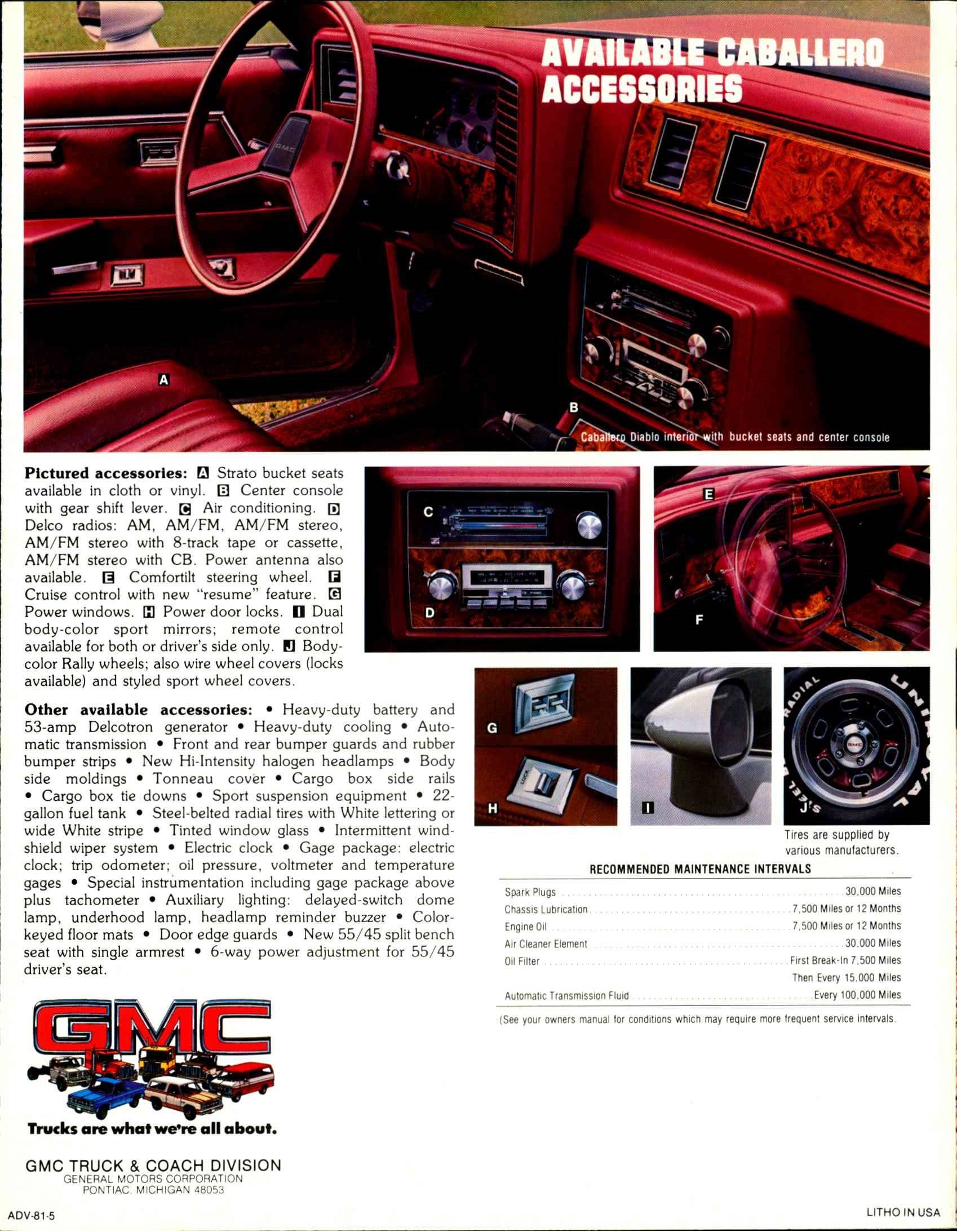 1981 GMC Caballero Brochure 06