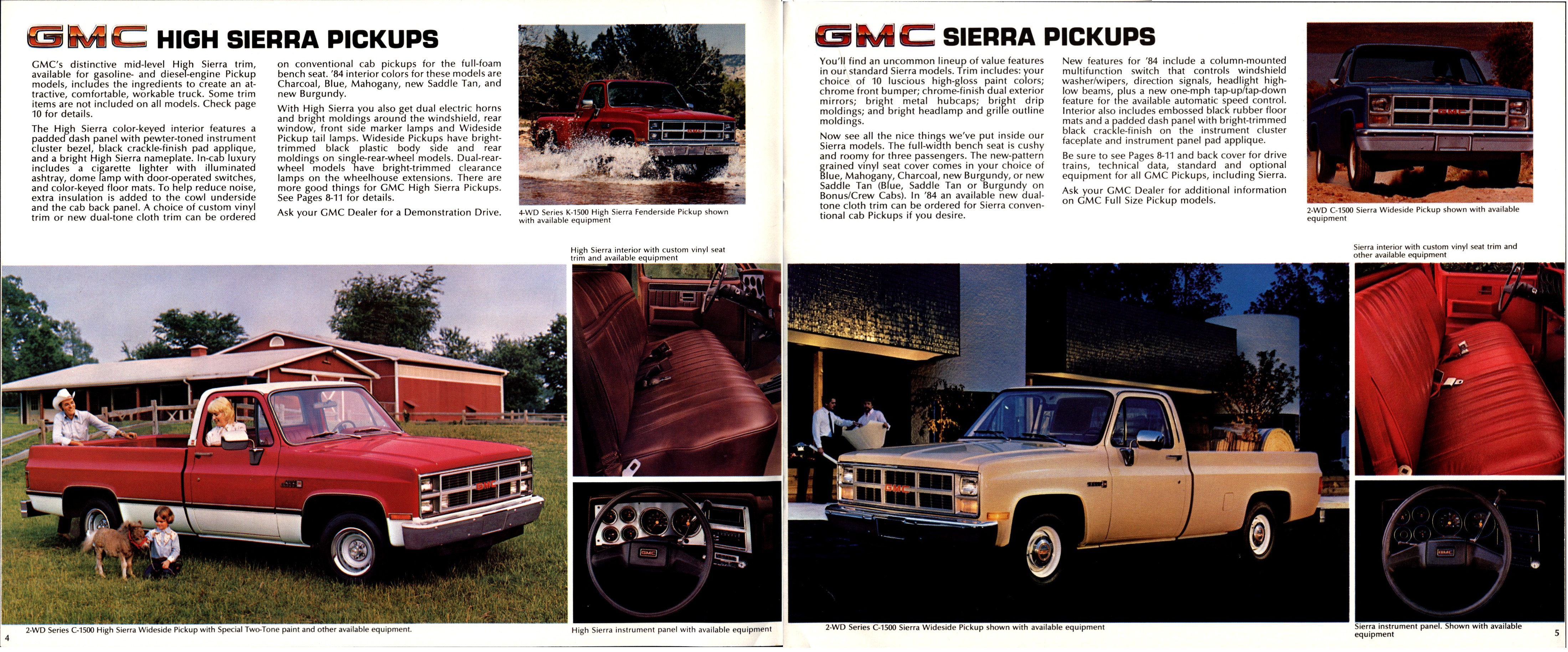 1984 GMC Pickups Brochure 04-05