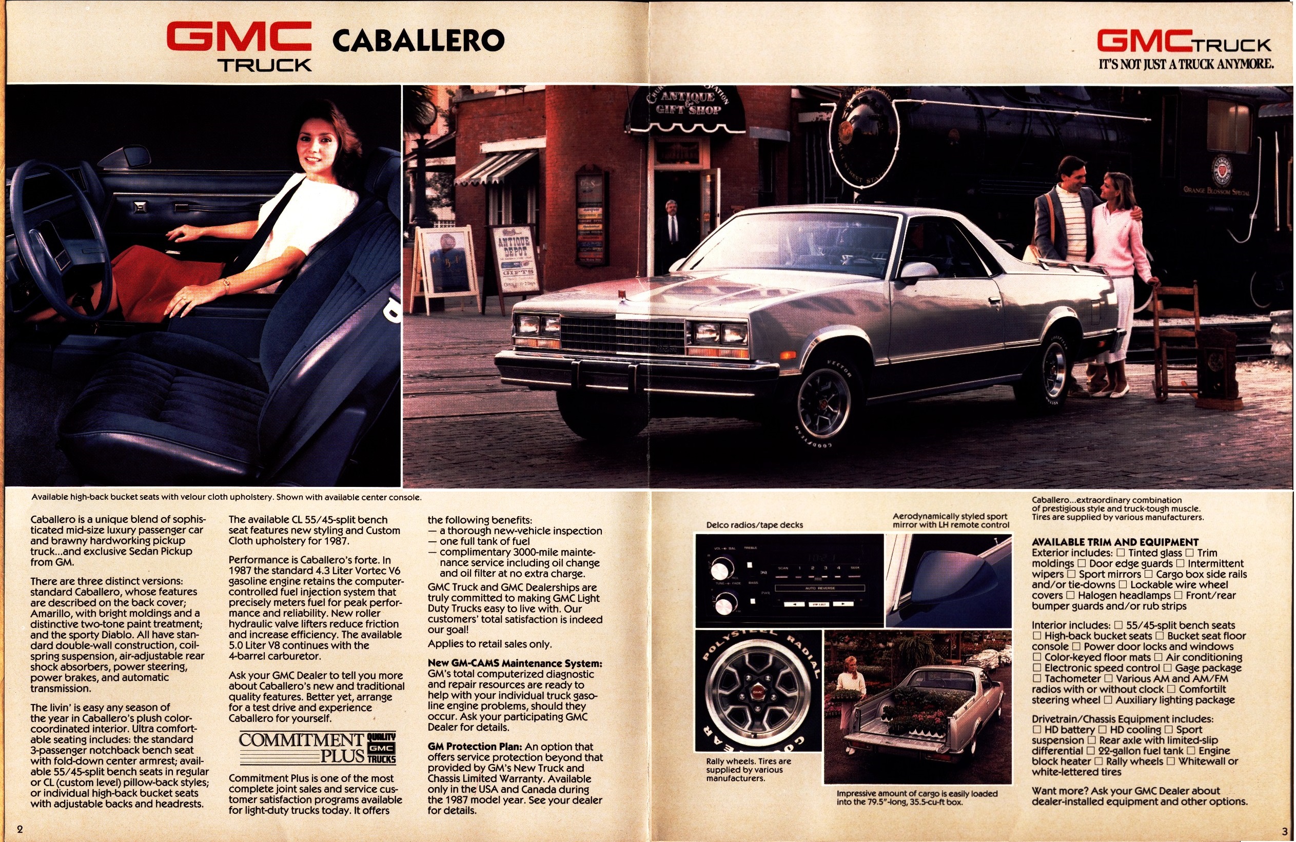 1987 GMC Caballero Brochure 02-03