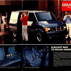 1987 GMC Safari Touring Package Foldout 02-03