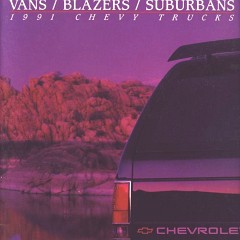 1991-Chevrolet-Vans--SUVs-Brochure