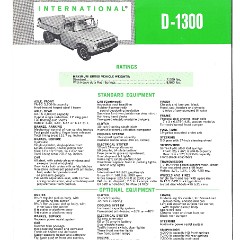 1965 International D-1300 Series Folder