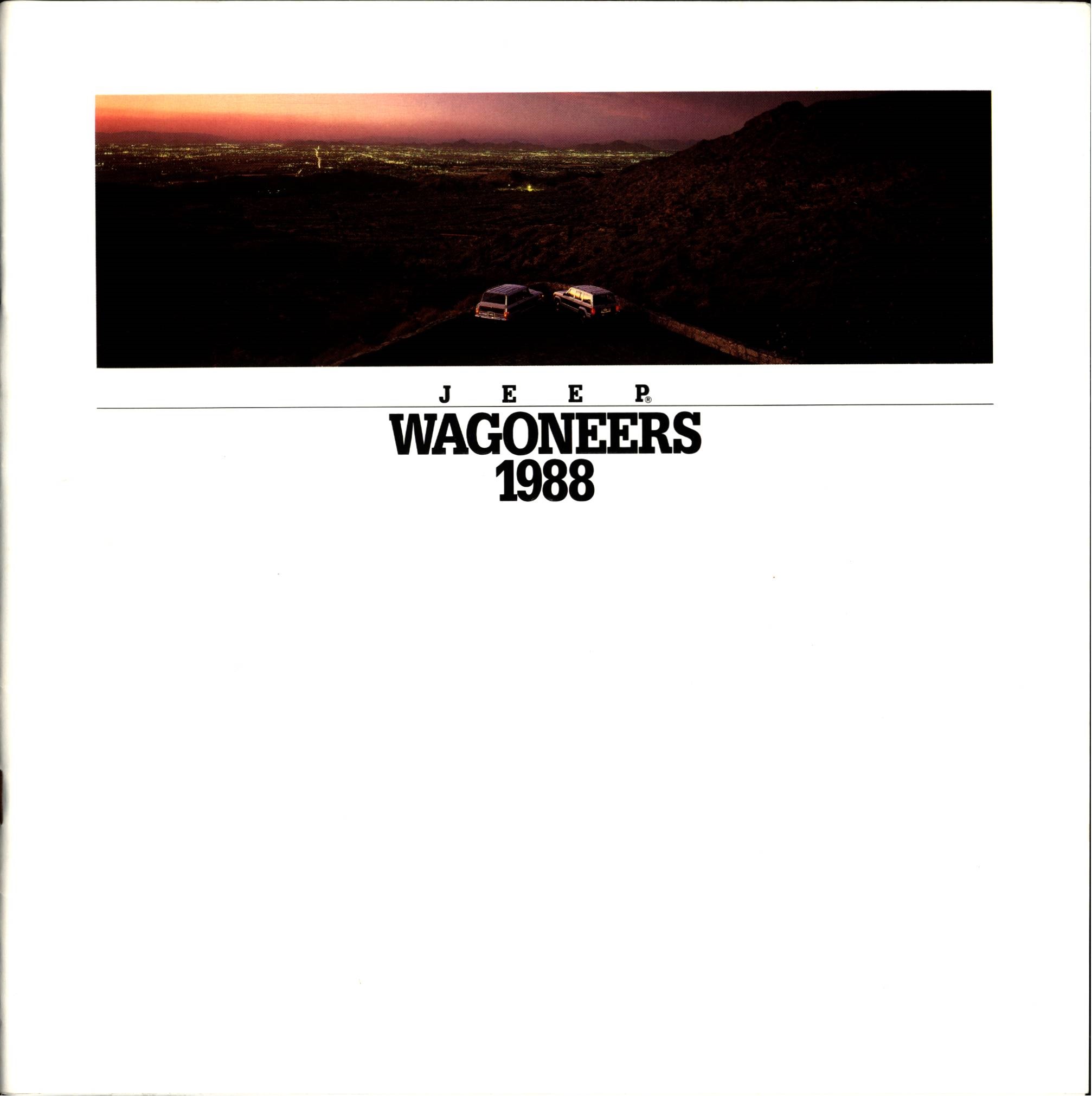 1988 Jeep Wagoneers Brochure 01
