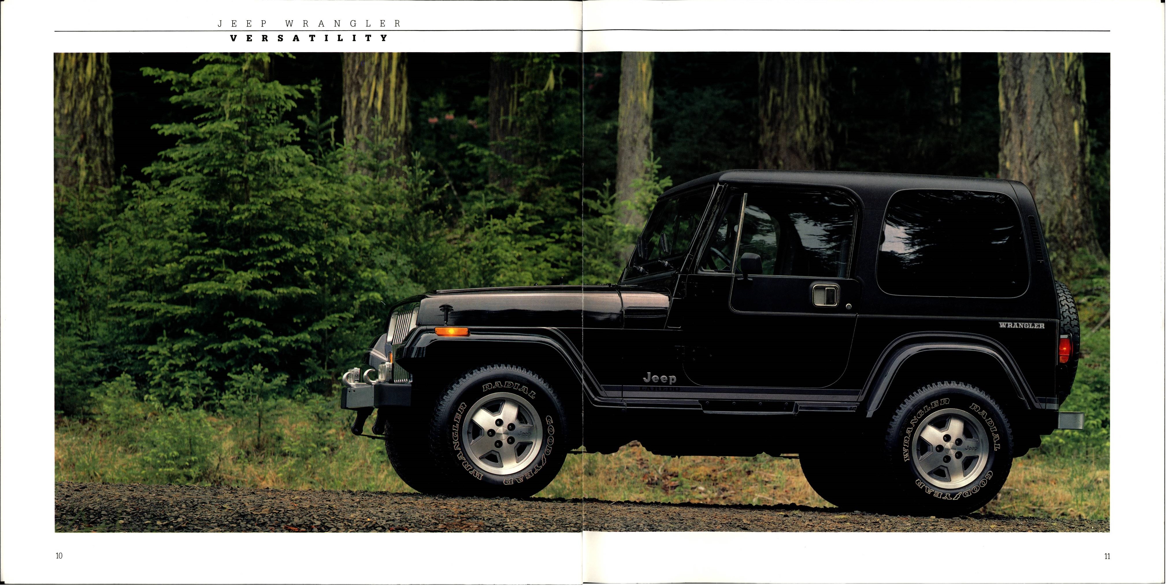 1988 Jeep Wrangler Brochure 10-11