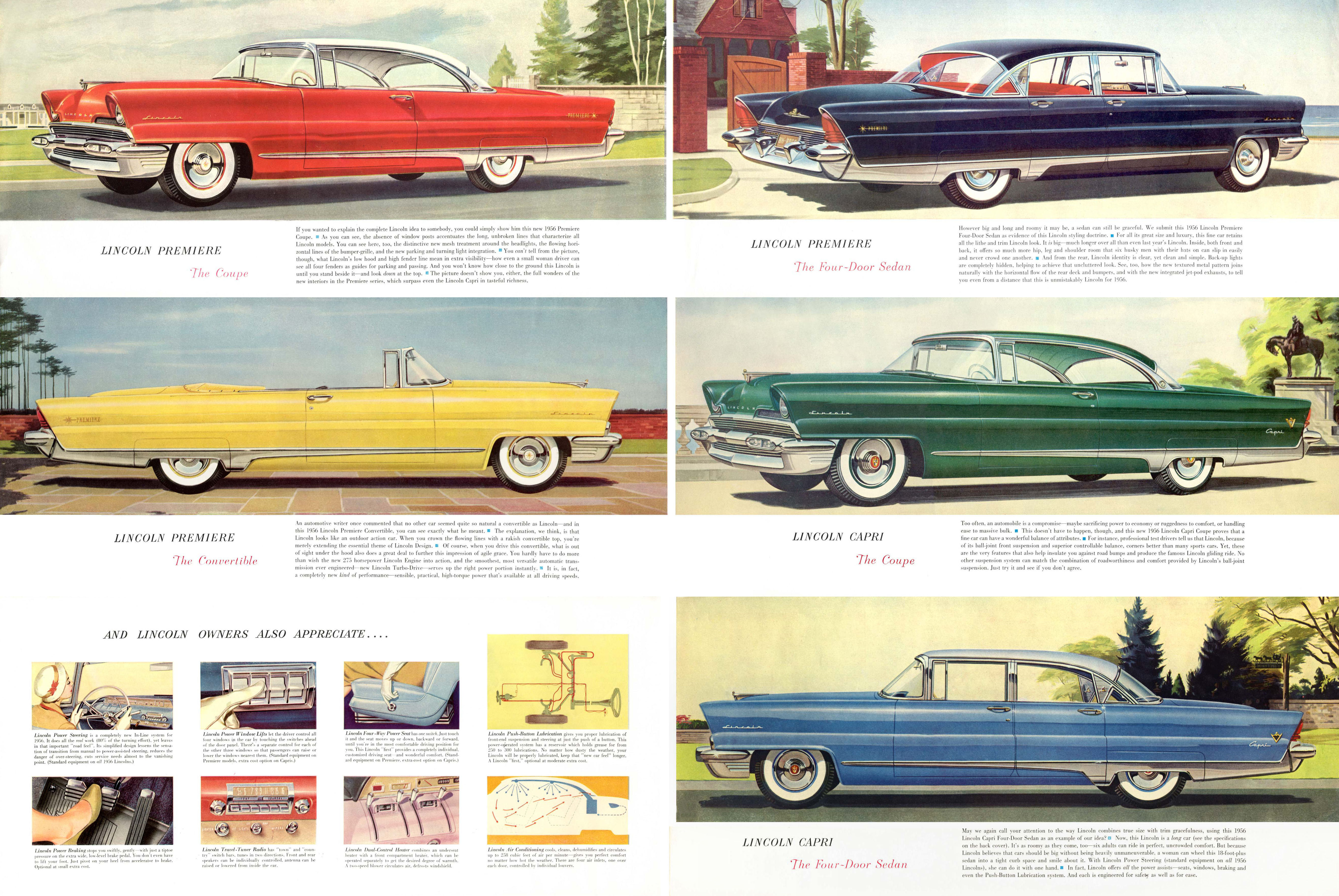 1956 Lincoln Foldout-Side B