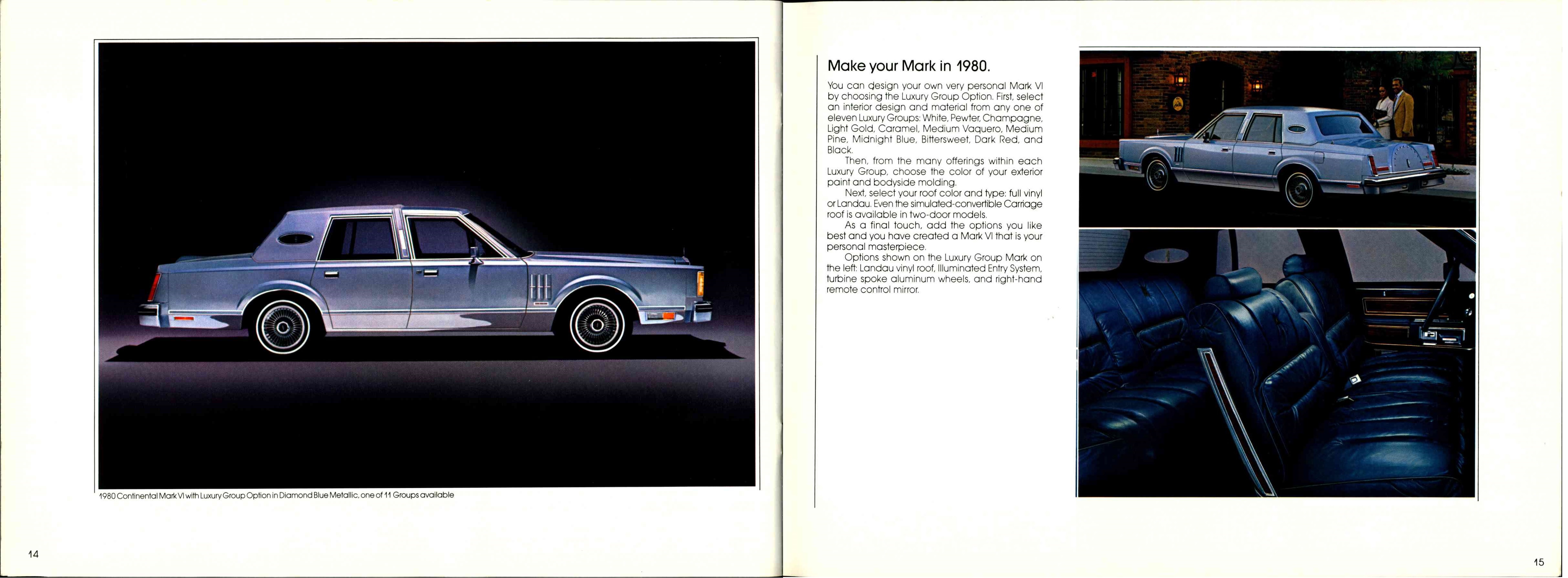 1980 Lincoln Continental Mark VI  14-15a