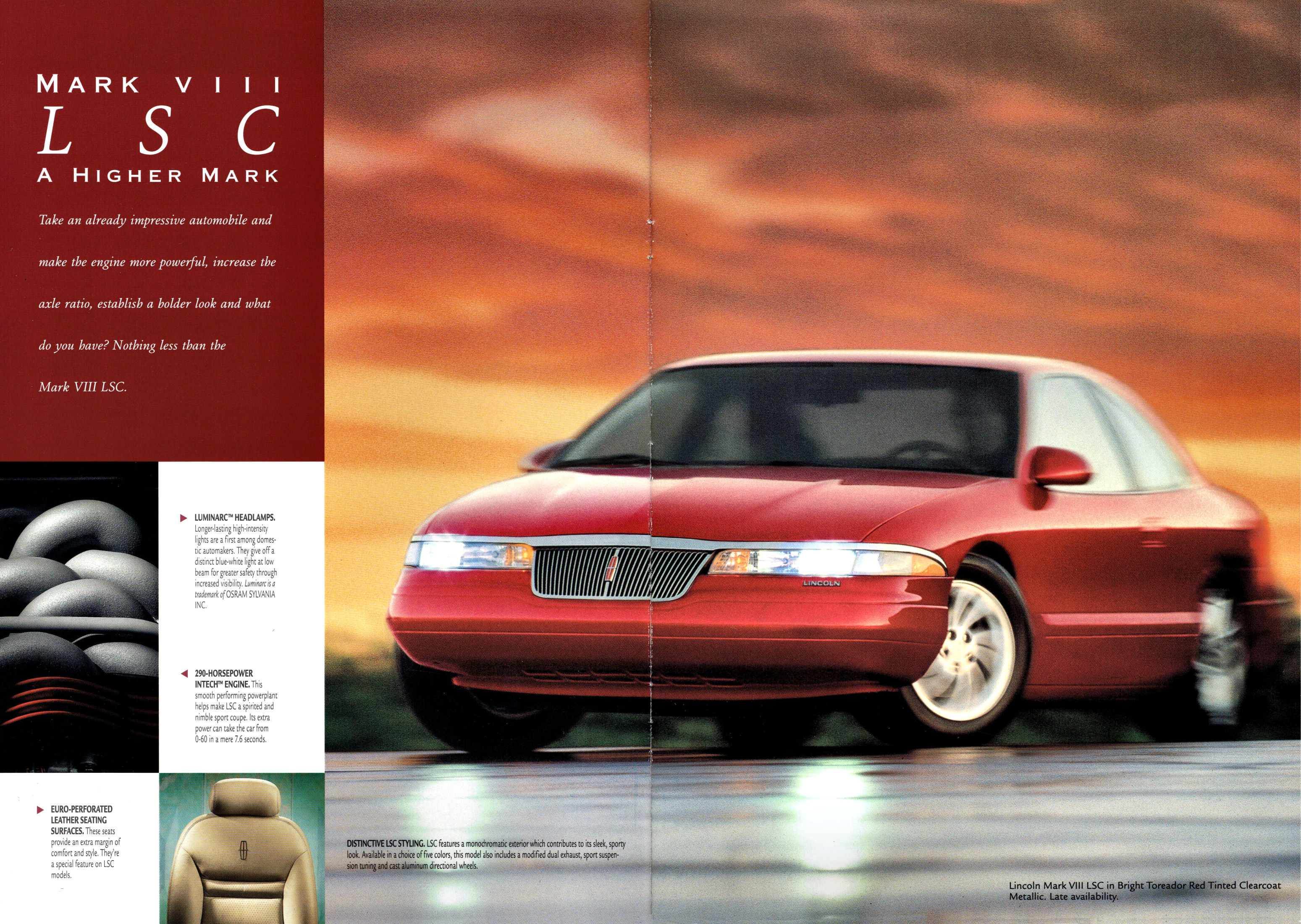 1996 Lincoln Mark VIII-08-09