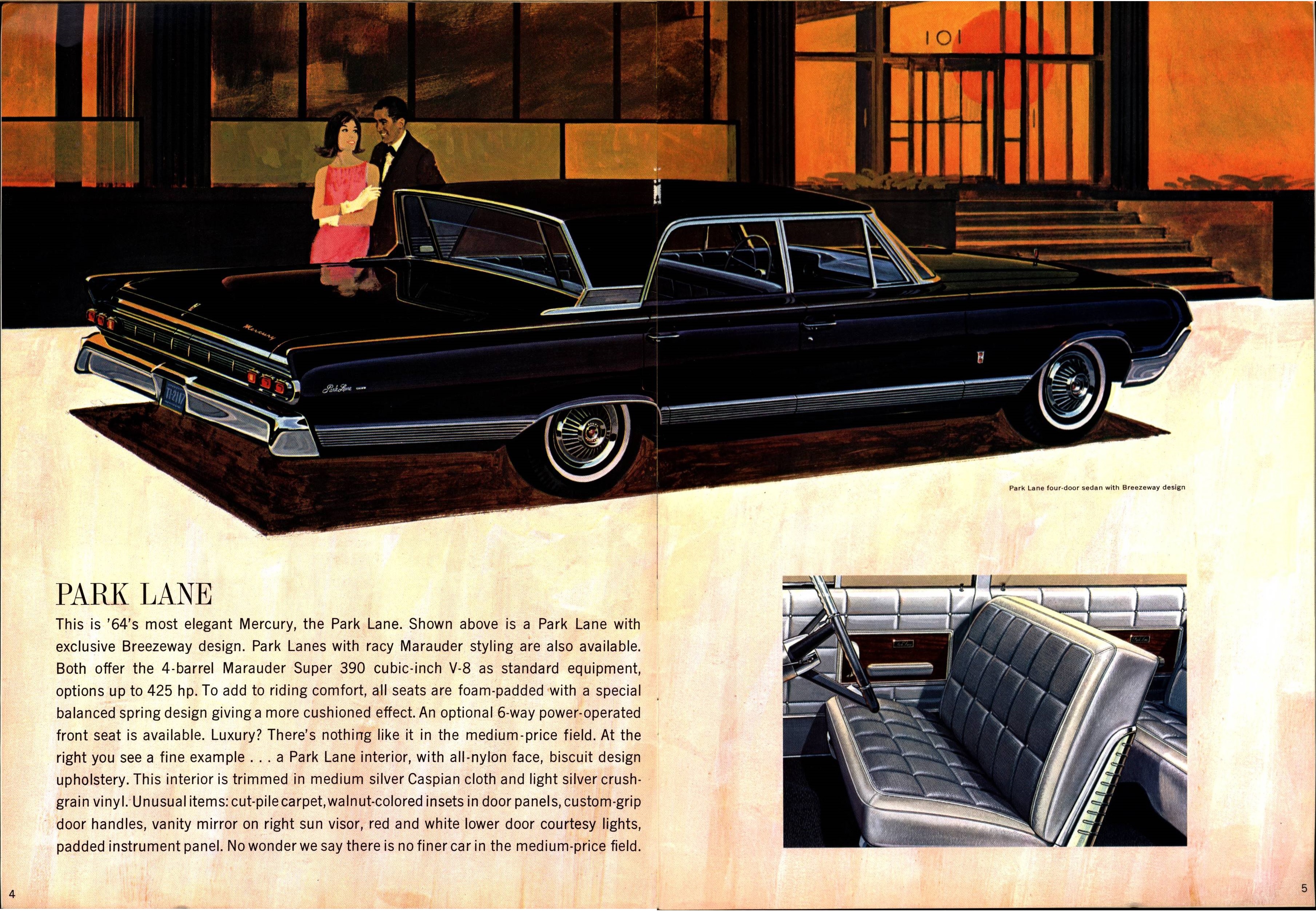 1964 Mercury Full Size Brochure 04-05