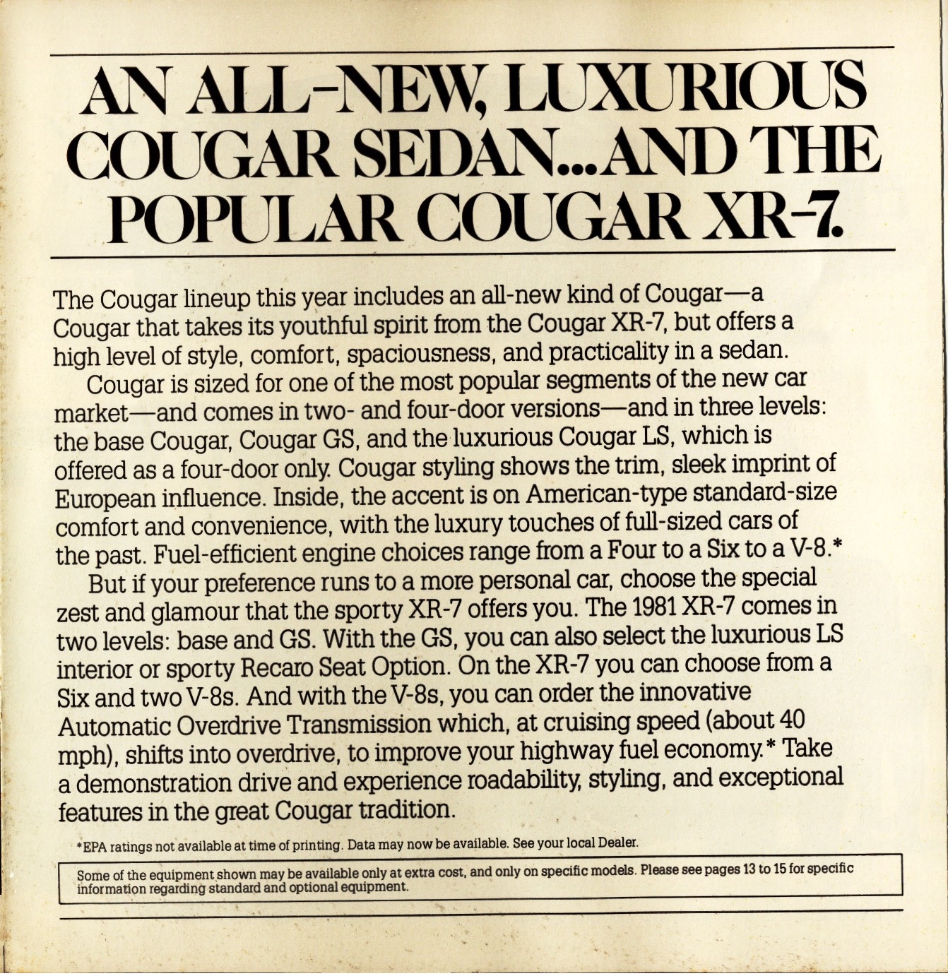1981 Mercury Cougars Brochure-02