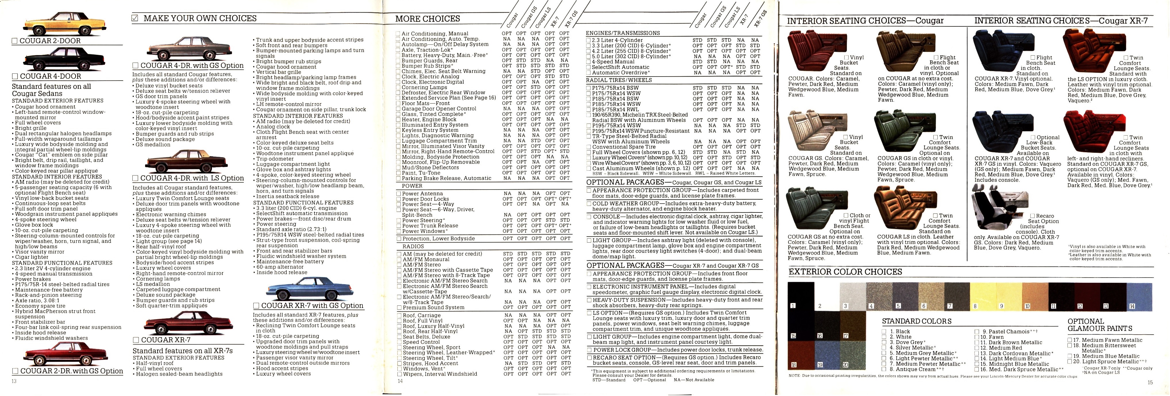 1981 Mercury Cougars Brochure-13-14-15