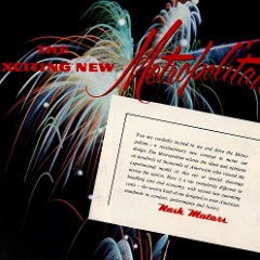 1954 Nash Metropolitan Foldout