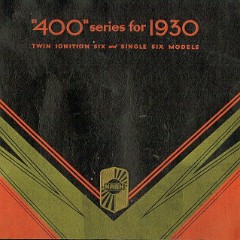 1930 Nash Six Brochure