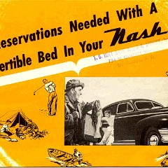 1947 Nash Bed Booklet