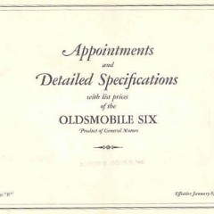 1927 Oldsmobile Interiors Folder