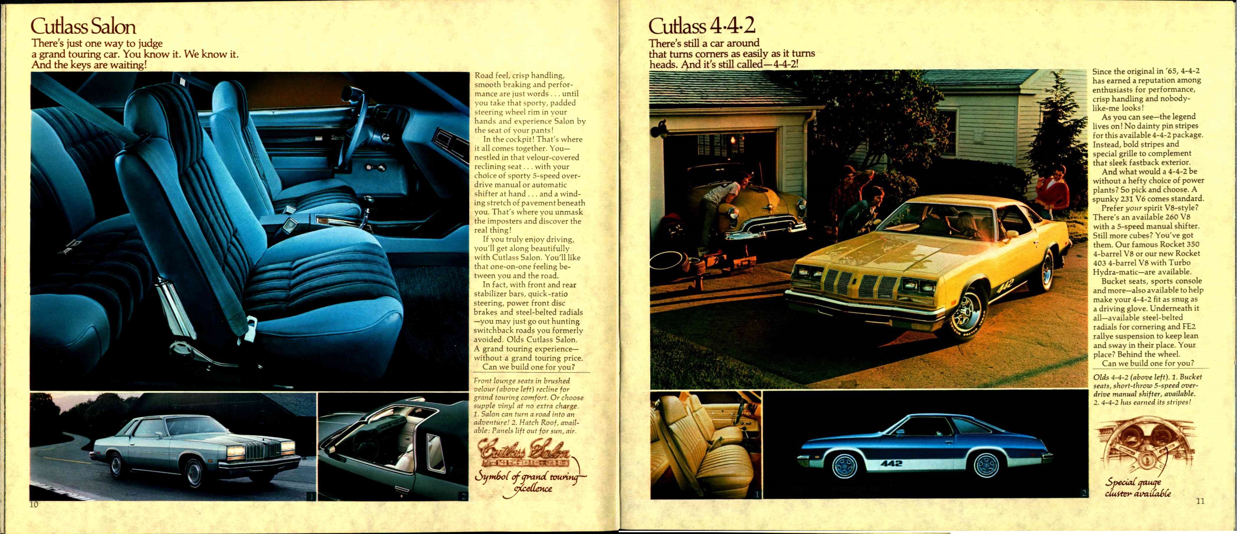 1977 Oldsmobile Cutlass & Compacts Brochure_10-11