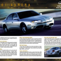 2001 Oldsmobile Aurora Data Sheet-01