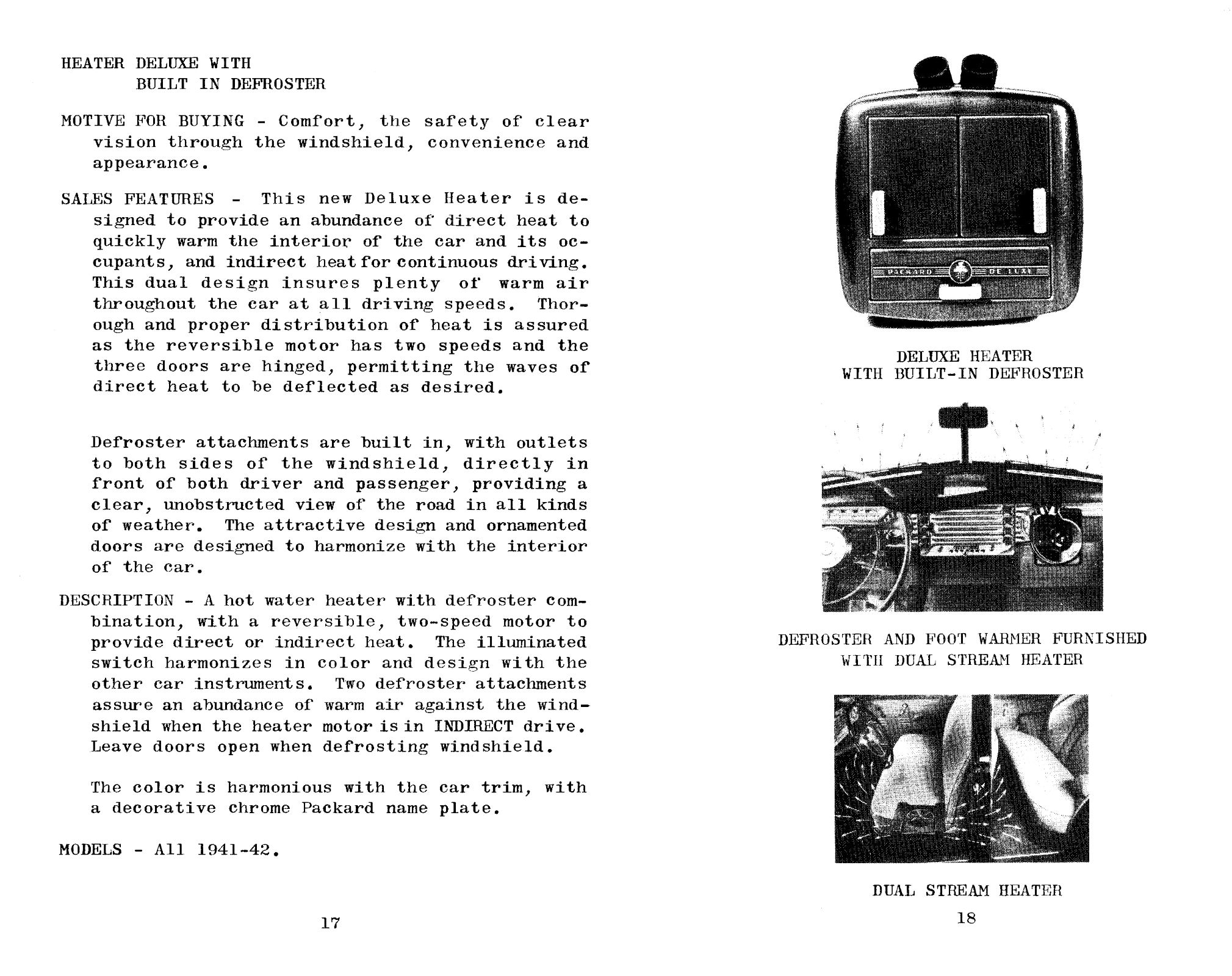 1942 Packard Accessory Data Book-17-18