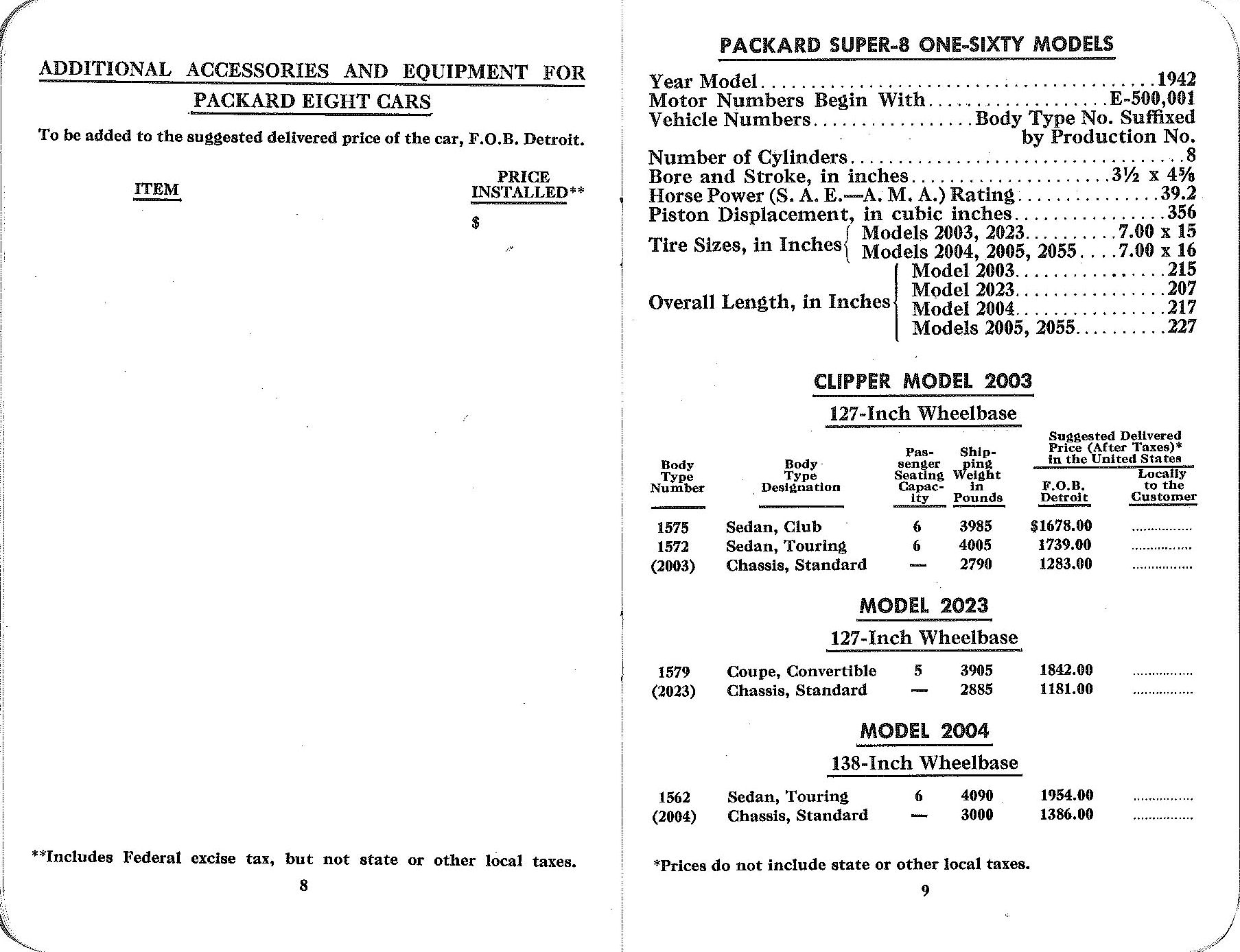 1942 Packard Car Info Booklet-08-09