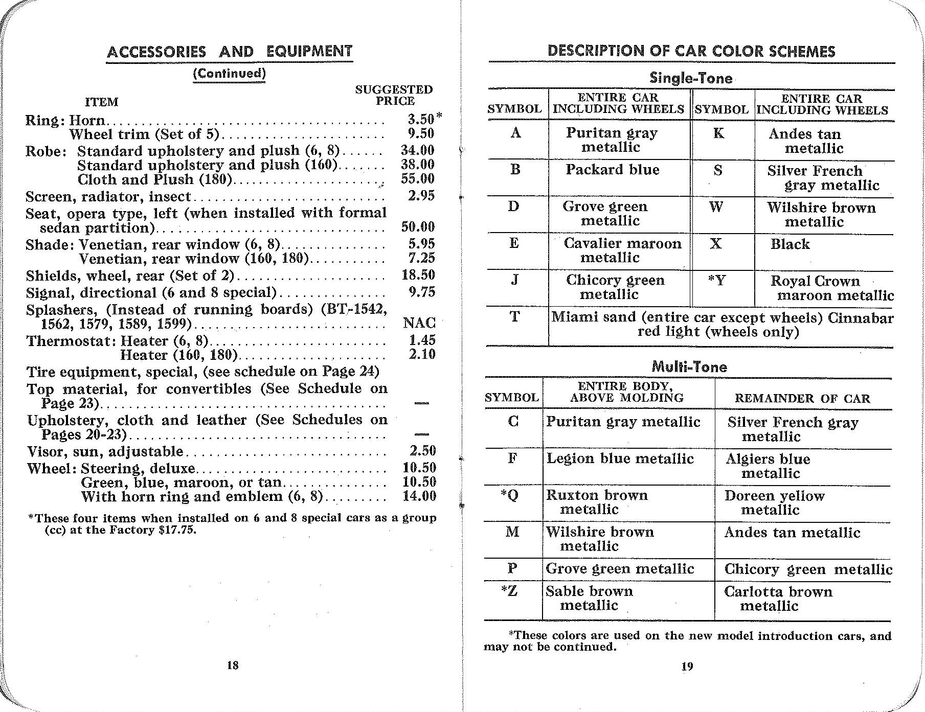 1942 Packard Car Info Booklet-18-19