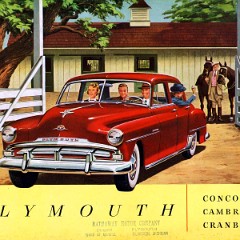 1951 Plymouth Brochure