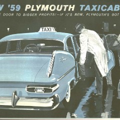 1959 Plymouth Taxi Brochure